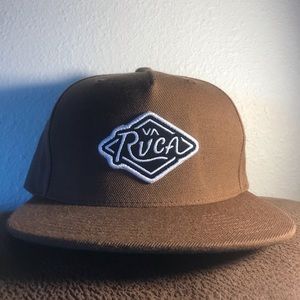 RVCA Brown SnapBack Hat